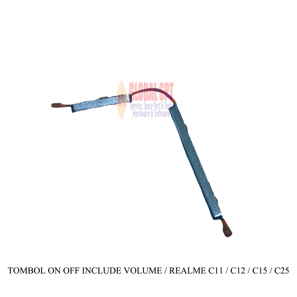 TOMBOL LUAR REALME C11 ON OFF INCLUDE VOLUME / TOMBOL RUBBER REALME C12 ON OFF VOL / C15 / C25 Harga 4,500 rupiah*Gratis Ongkir