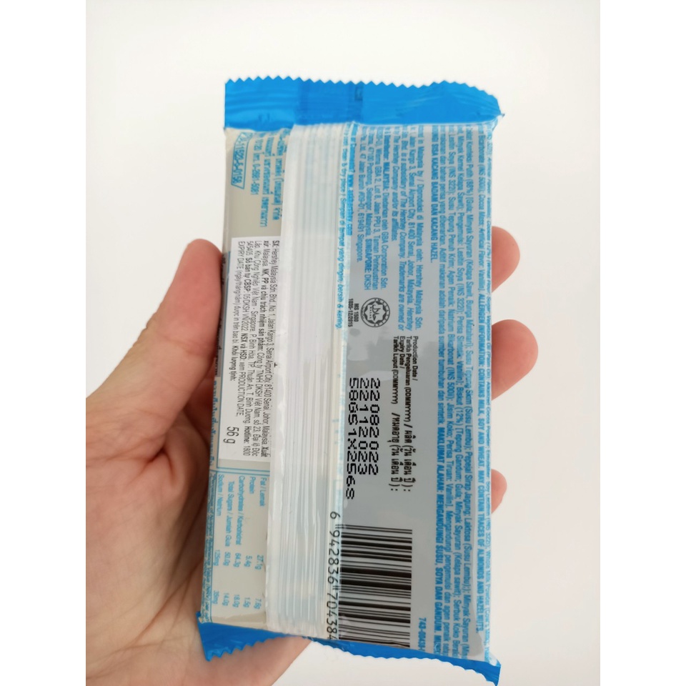 Socola Hershey thanh 56g date 3/23