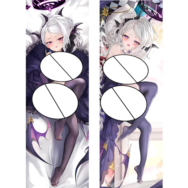 Phim hoạt hình lưu trữ màu xanh Sorasaki Hina Dakimakura hai mặt in gối trường hợp Hing cơ thể đệm O