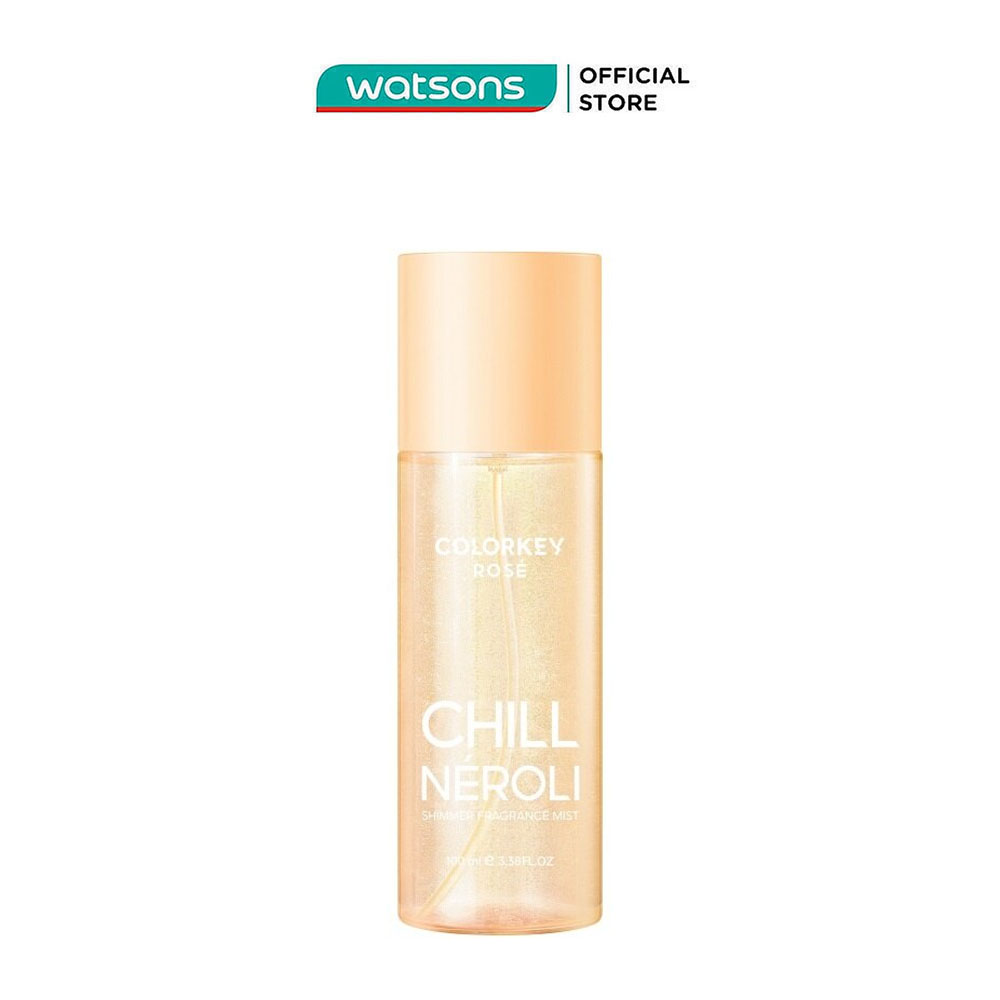 Nước Hoa Xịt Toàn Thân Colorkey Rosé Chill Nérol 100ml