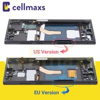 Cellmaxs For SAMSUNG Galaxy S22 Ultra 5G SM-S908 S908 AMOLED LCD Touch Screen Replacement With Frame