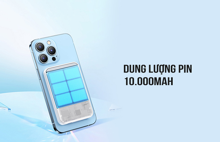 Pin sạc dự phòng không dây 10000mAh 15W Remax RPP-65 5