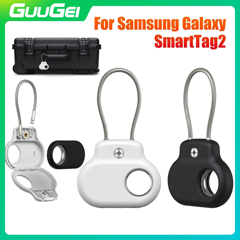 GUUGEI For Samsung Galaxy SmartTag 2 Protective Case Skin Cover Anti-lost Holder Cover For keys Pets Luggage ราคา 139 บาท*ส่งฟรี