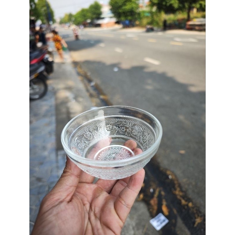 06 Cái Chén Thuỷ Tinh LG-205,205P Lucky Thái Lan