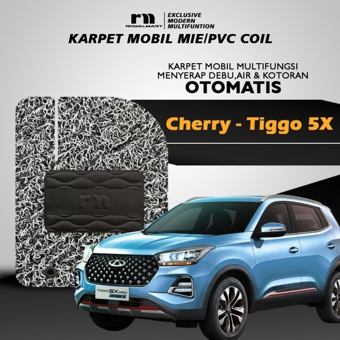 ROYAL MART KARPET MOBIL MIE PREMIUM CHERY TIGGO 5X FULLSET BERGARANSI Harga 675,000 rupiah*Gratis Ongkir