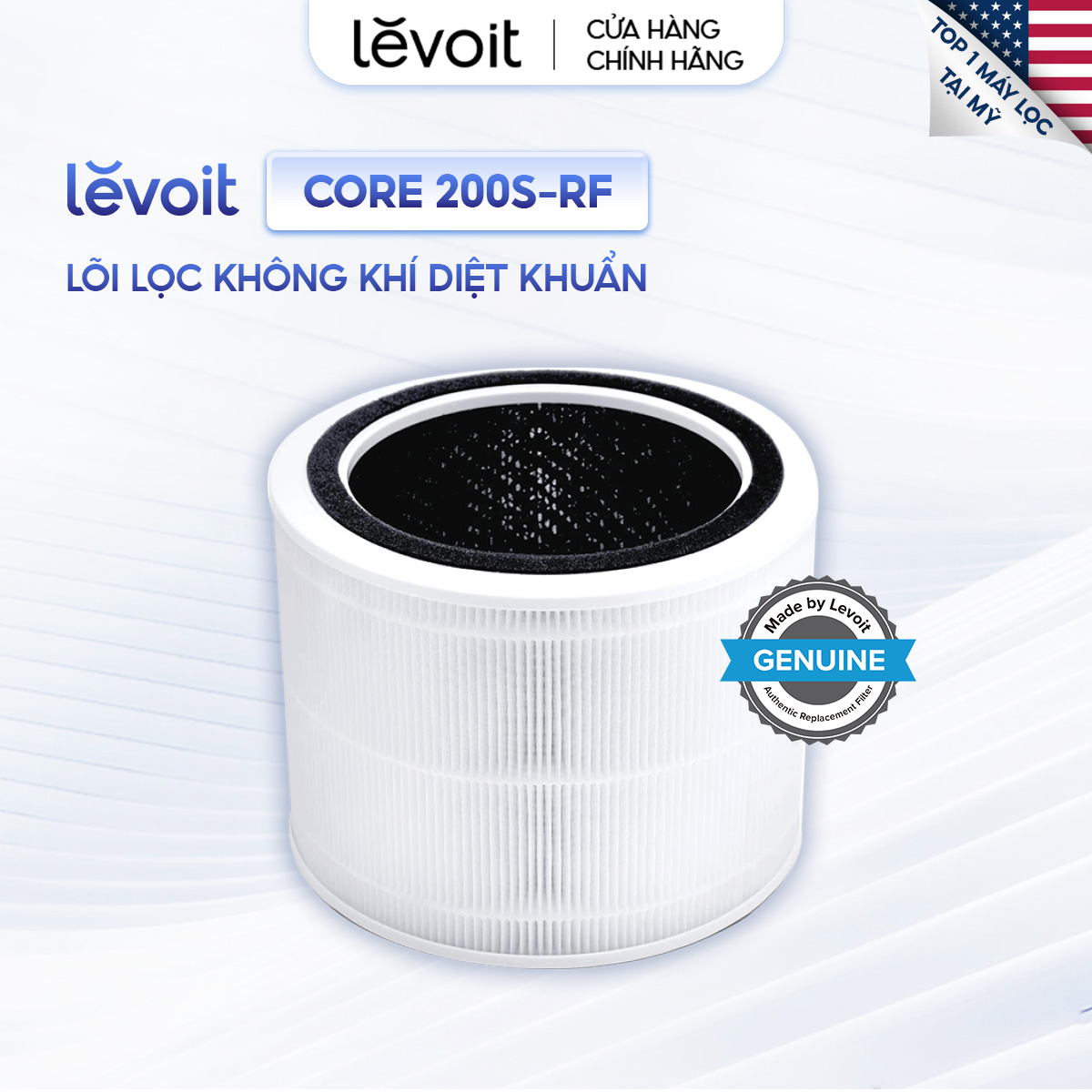 Lõi Lọc Diệt Khuẩn Levoit Core 200S - Hàng Chính Hãng