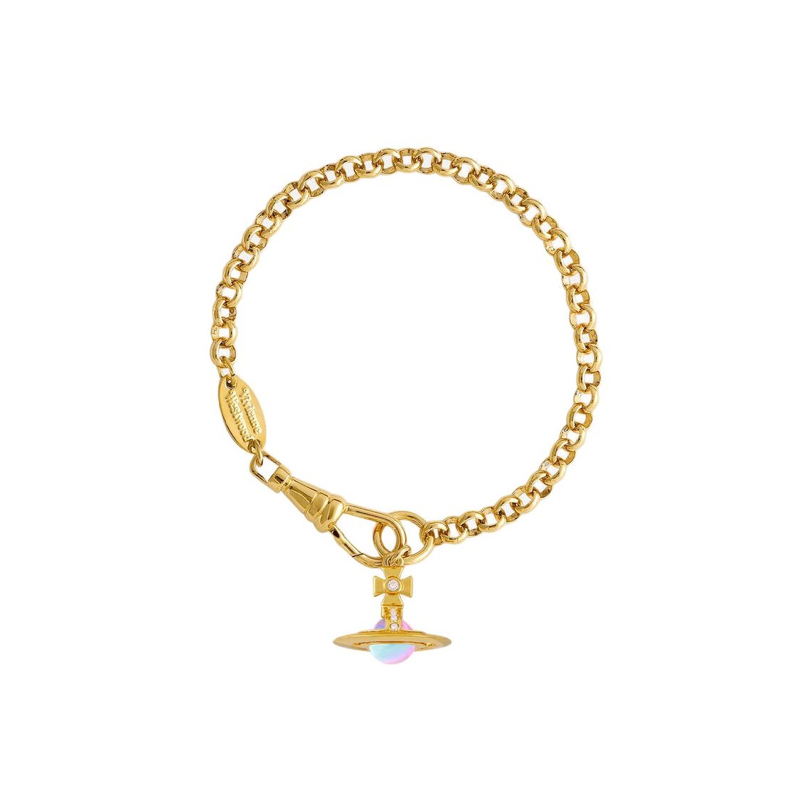 Vivienne Westwood Aurora Ball Pendant Bracelet Women's Gold/Aurora