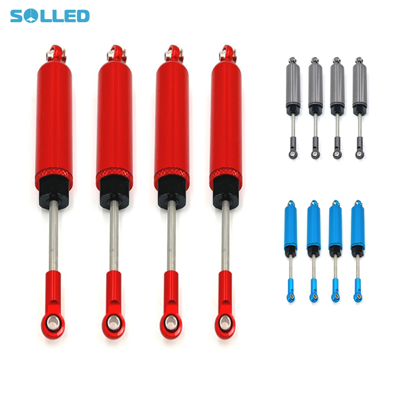 Rc Car Metal Hydraulic Shock Absorber Replacement Parts Compatible For WLtoys 104009 12402-A A323 12409 Remote Control Car ราคา 431 บาท*ส่งฟรี