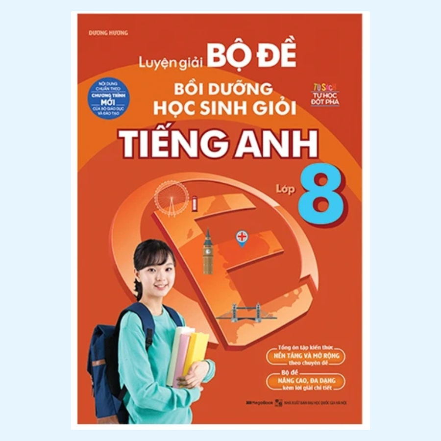 Sách - Luyện Giải Bộ Đề Bồi Dưỡng Học Sinh Giỏi Tiếng Anh Lớp 8 (MGB)