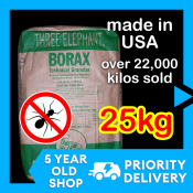 Three Elephant Borax Powder: Multipurpose Cleaner and Pest Control