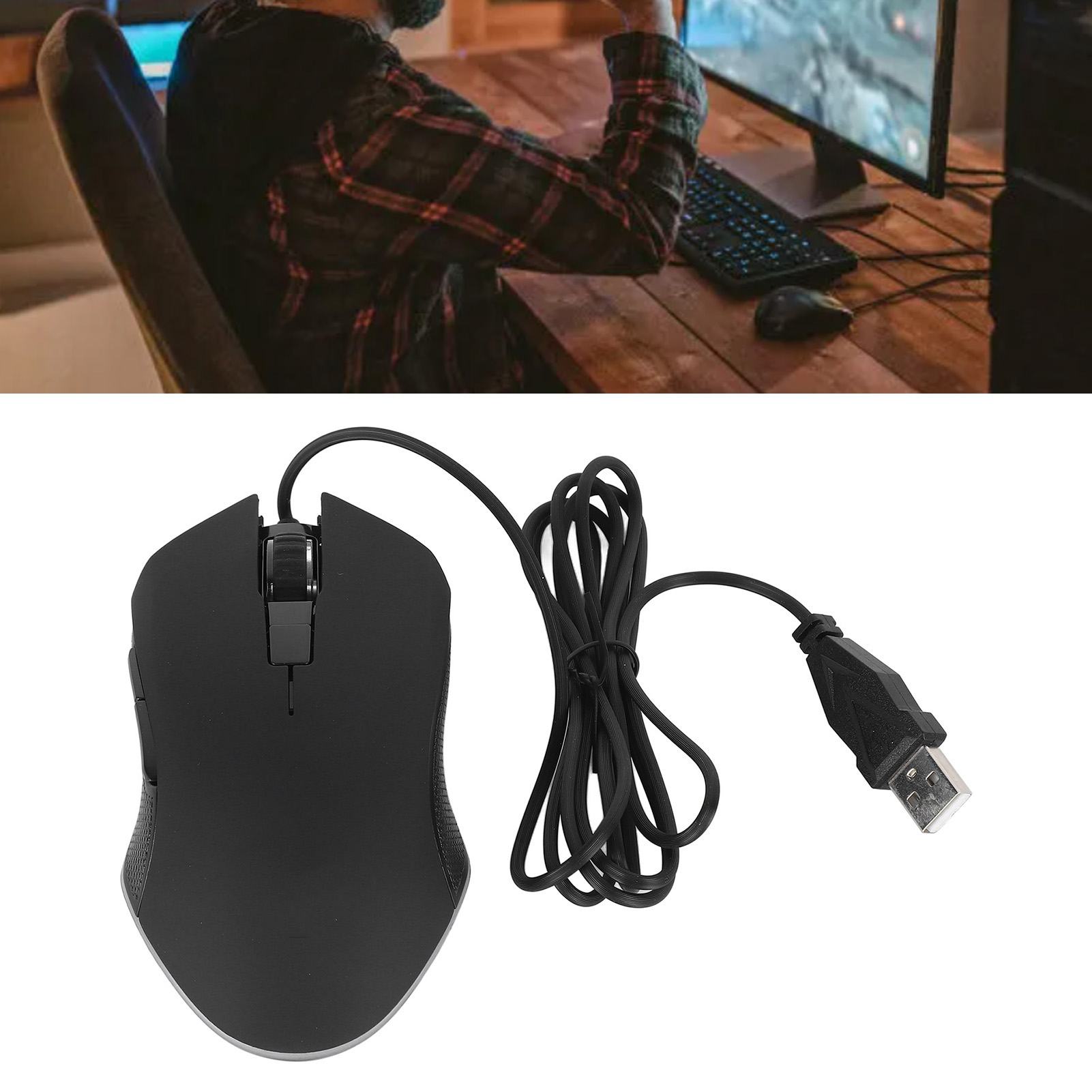 Wired Gaming Mouse High Sensitivity Wired Mouse for Office