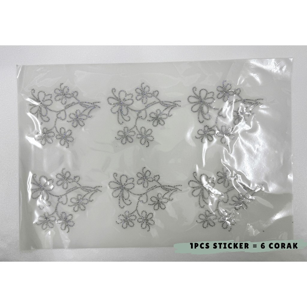 New Arrival Sticker Hotfix Batu Manik Tampal Copy Swk Kod 244