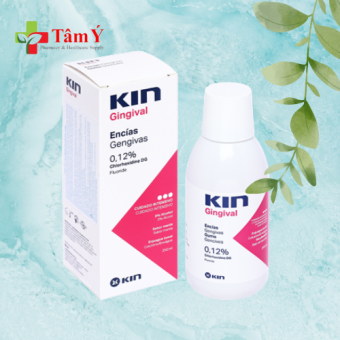Nước Súc Miệng Kin Gingival 250ml - Ngừa Viêm Nướu Chai 250ml