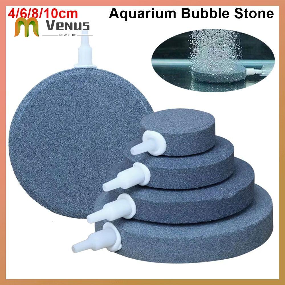 PZJBDI SHOP 1Pcs 4/6/8/10cm Đá bong bóng bể cá Thiết thực Tròn Tấm oxy thủy canh  Máy sục khí đá không khí Phụ kiện bể cá