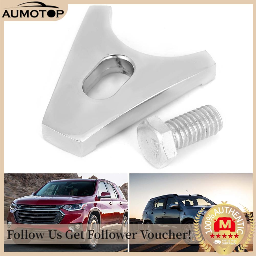 AUMOTOP Xtahdge Bộ phân phối kích thước nhỏ gọn Kẹp giữ bằng thép Chrome cho động cơ V8 V6 Phụ kiện xe hơi dễ dàng mang theo cho chủ sở hữu động cơ