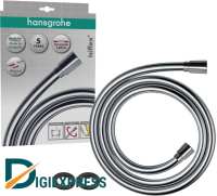HANSGROHE Metaflex Shower Hose Chrome 1.6m
