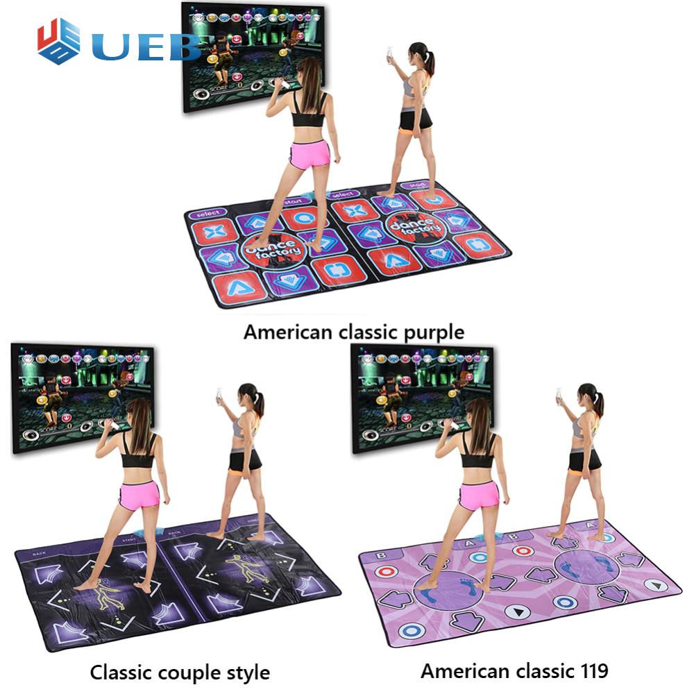 Double Users Musical Dance Mat Motion Sensing Dance Floor Mat 100 Music 60 Sensory Games Plug And Play for Family Sport ราคา  2,612 บาท*ส่งฟรี