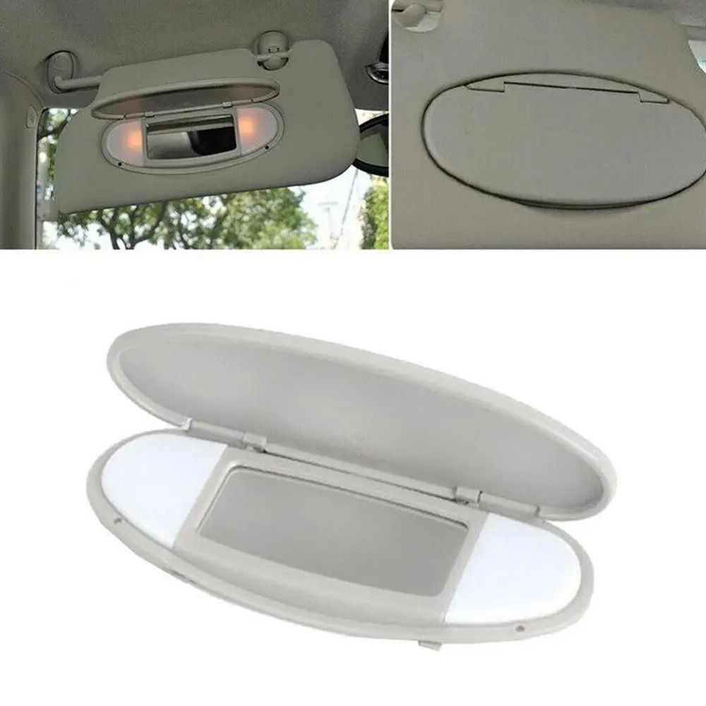 TRAMSIT ABS Tấm Che Nắng Xe Ô Tô Có thể thay thế Lát đèn Tấm Che Nắng nóc xe ô tô Tấm Che Nắng Ốp gương trang điểm Cho Mini Cooper S ONE D jcw R55 R56 R57 R59 R60