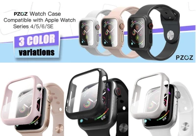 PZOZ Apple Watch Case with Built-in Screen Protector for Apple Watch Series 6 / SE / Series 5 / Series 4 (44mm / 40mm)