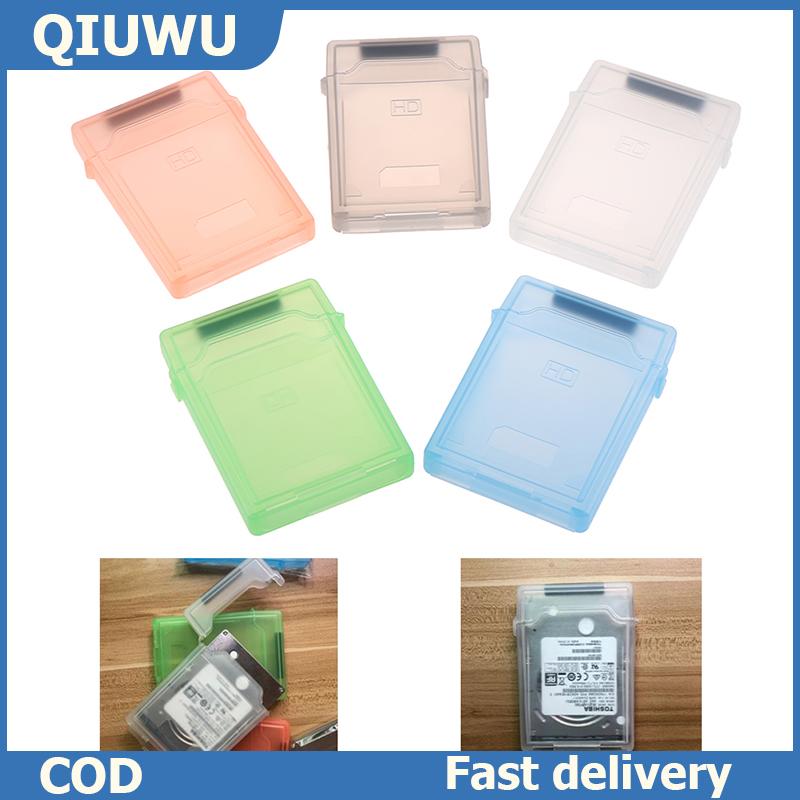 QIUWU 2.5 ''IDE SATA HDD Hard Drive Disk กล่องเก็บพลาสติก Case Enclosure COVER ราคา 54 บาท*ส่งฟรี