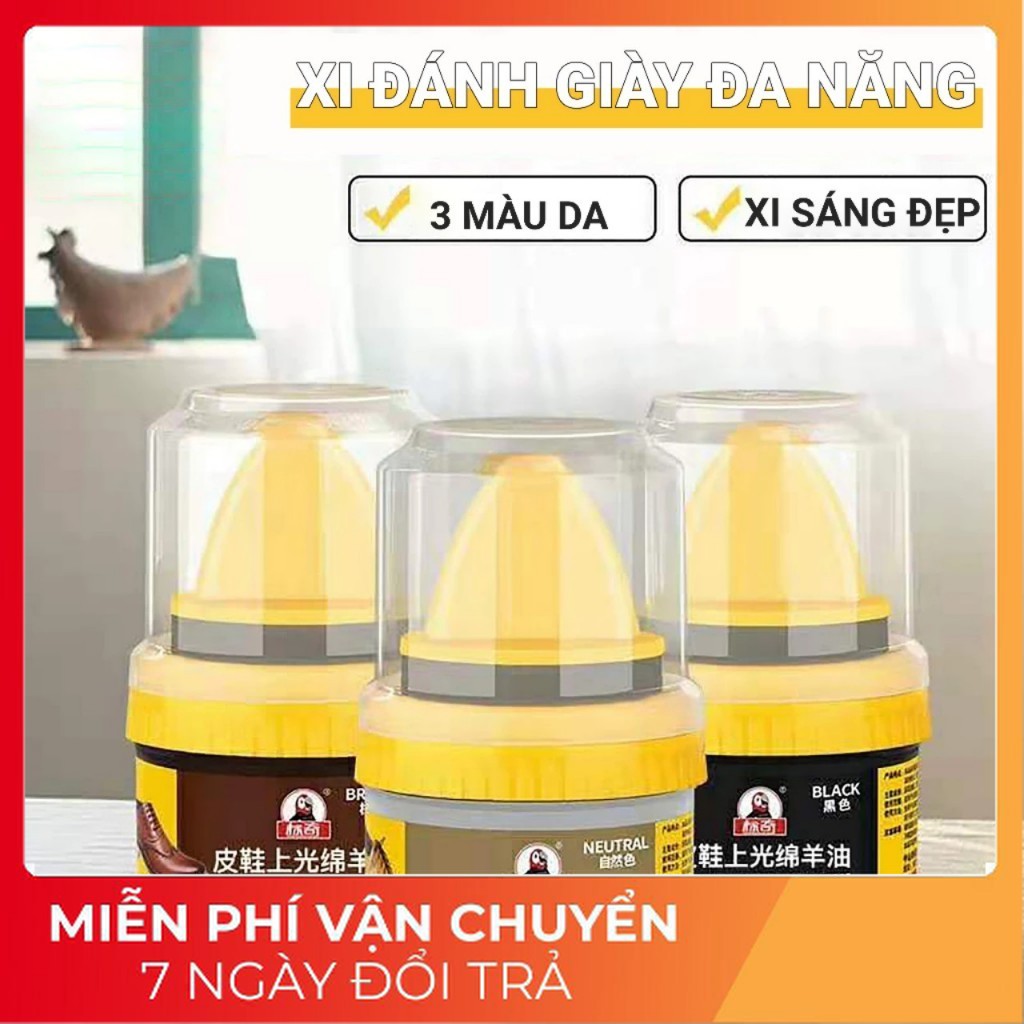 Xi đánh bóng giày da làm bóng nhanh đồ da