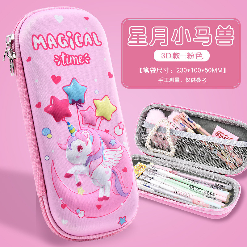 Hộp đựng bút 3d hình Kuromi Melody Cinamon Pony hộp bút tiểu họctúi đựng bút cho bé trai và bé gái