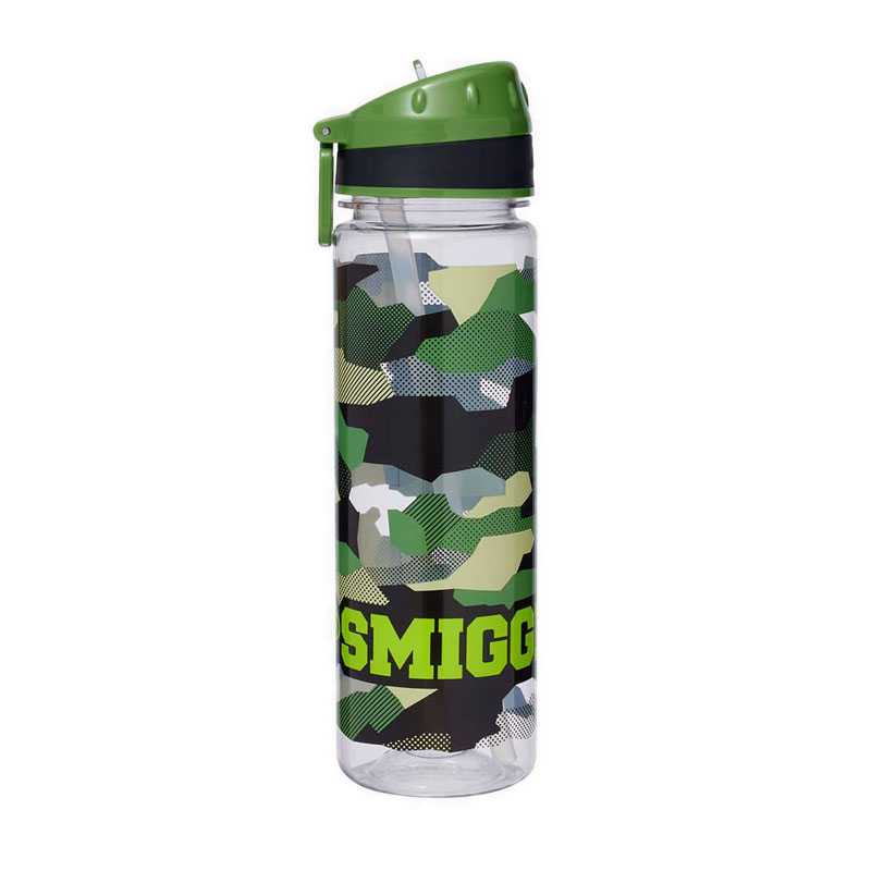 Bình đựng nước smiggle bình đựng nước smiggler3 drink up plastic 650ml khaki - igl449757kha