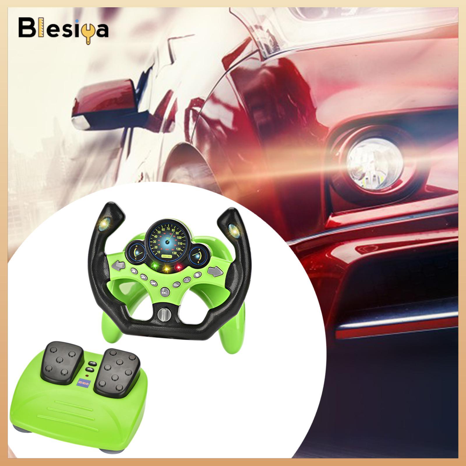 Blesiya Steering Wheel Toy Set Simulation Toy with Pedal Hand Eye Coordination Sounding Toy Interactive Toy for Interaction Outdoor Giá 591,809 Đồng*Miễn phí vận chuyển