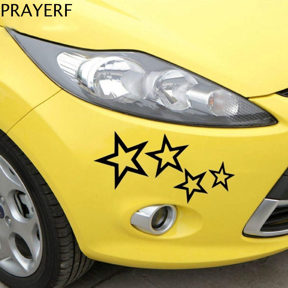 PRAYERF Cửa sổ phía sau Không thấm nước Dễ thương Phụ Kiện Xe Hơi Miếng dán giảm chấn Nhãn dán tường