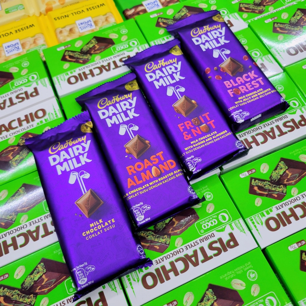 Black Bat Cigarette Chocolate Flavor - Pure Black Chocolate Blocks No Sugar  No Fat