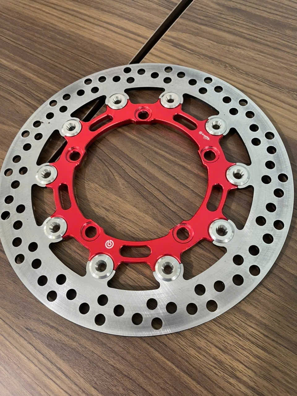 ( Hàng cũ ) đĩa thắng Ex 150/155 267mm đã qua sử dụng như mới 5 ỗ zin xe máy Vũ Nguyên -vk