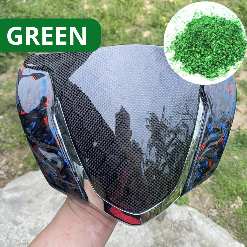 Carbon Vụn 4cm Vụn Carbon Màu Carbon Forged Chuyên Dụng Dán Phủ Ô Tô Xe Máy