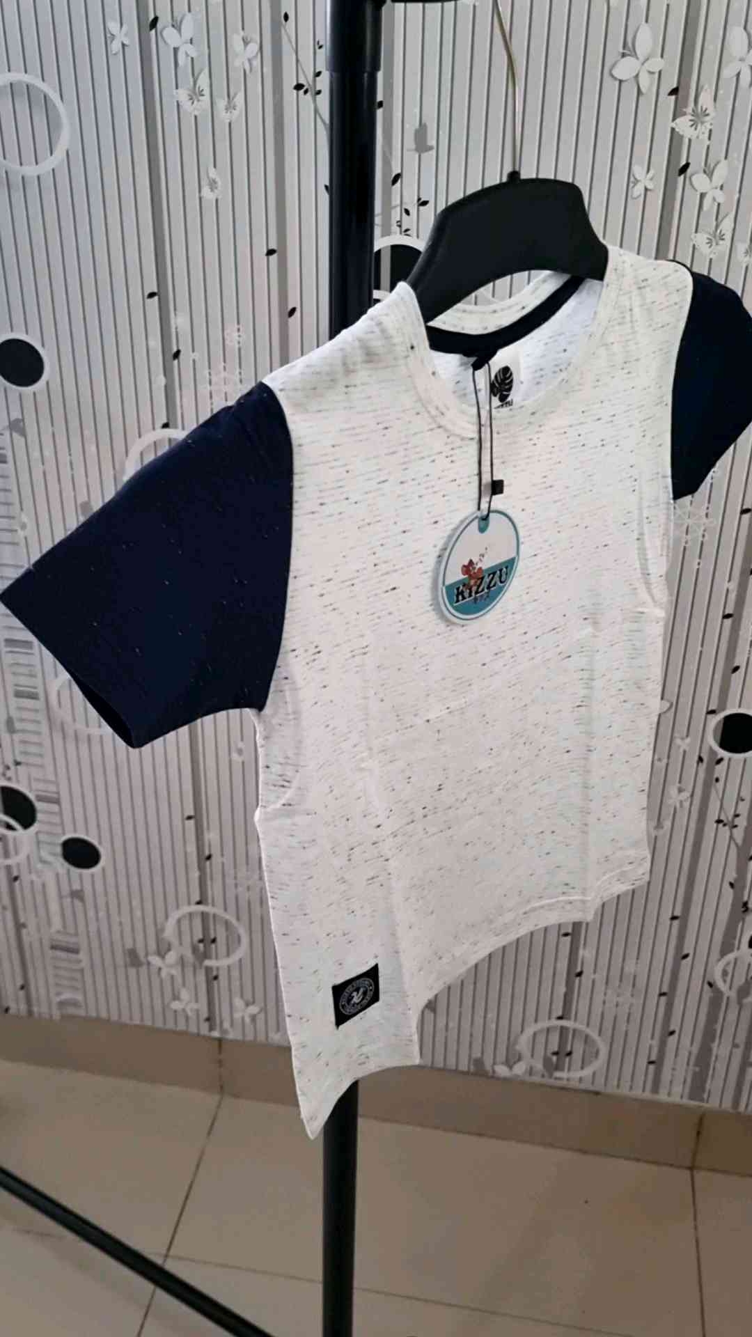 Kaos Anak Premium Cotton Mambo 30s Usia 1-12 Tahun Mambo Putih- Eevyx Store