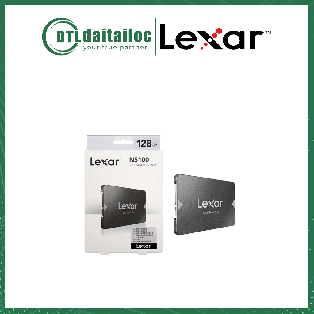 Ổ Cứng SSD Lexar 128Gb NS100 |Hàng chính hãng |Giao hàng nhanh chóng