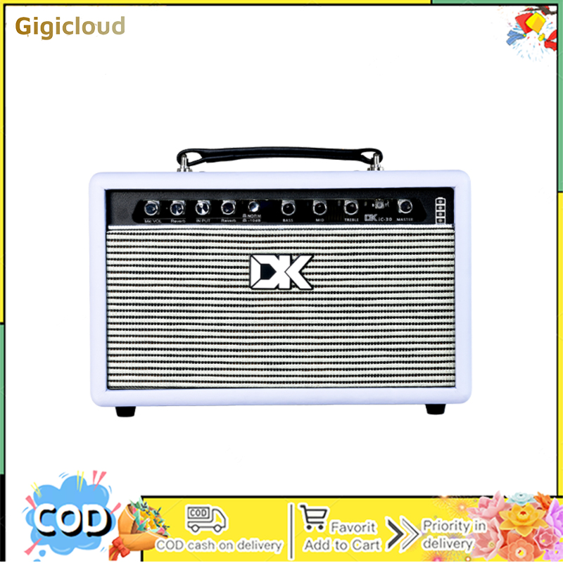30 Watt Speaker Indoor Outdoor Portable Sound System High Powered Acoustic Instrument Amplifier Rechargeable Portable Acoustic Amp With Microphones Acoustic Amplifier ราคา 10,048 บาท*ส่งฟรี