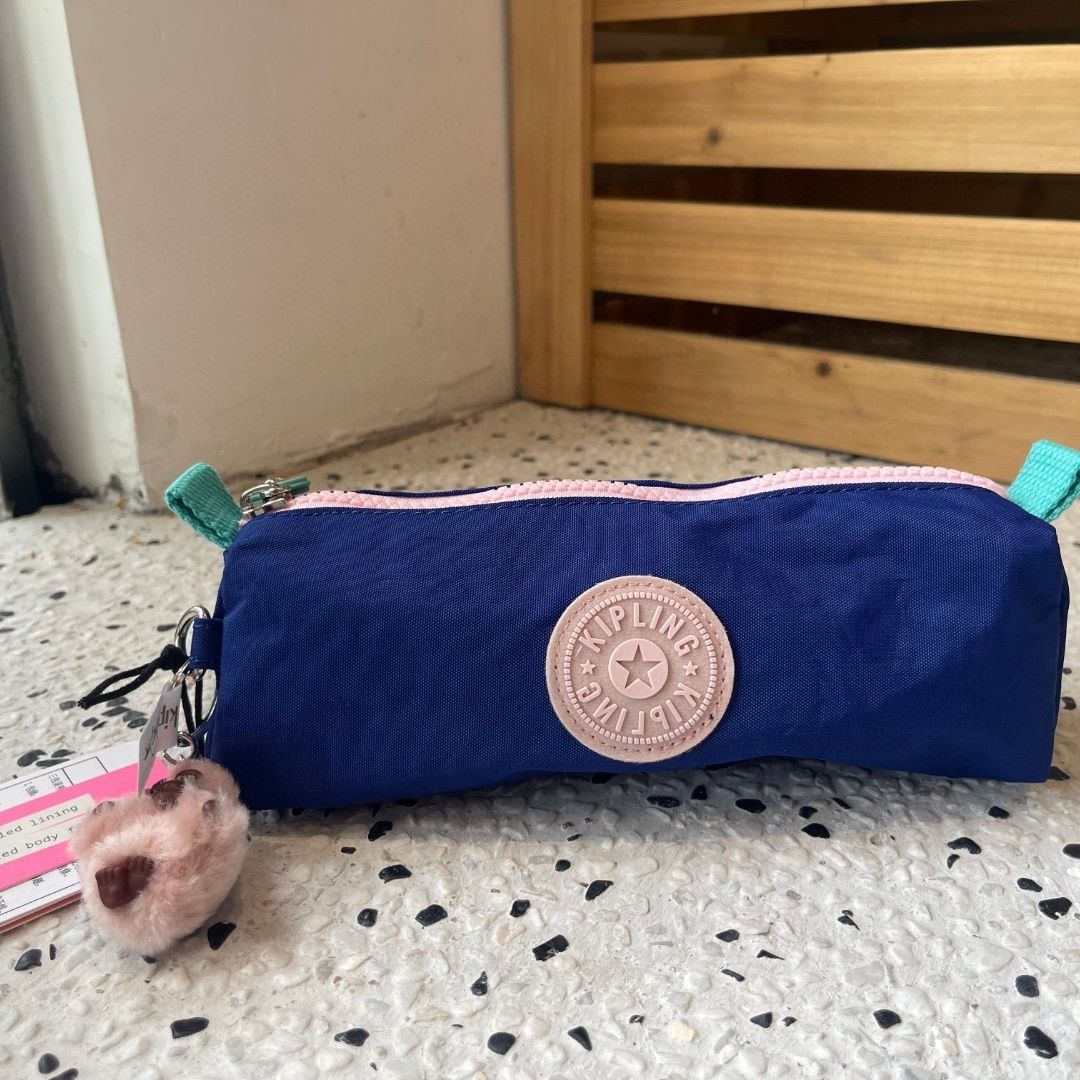 Genuine Kipling 2025 Student Cosmetic Bag Storage Pencil Case Lightweight Monkey Hanging Decoration