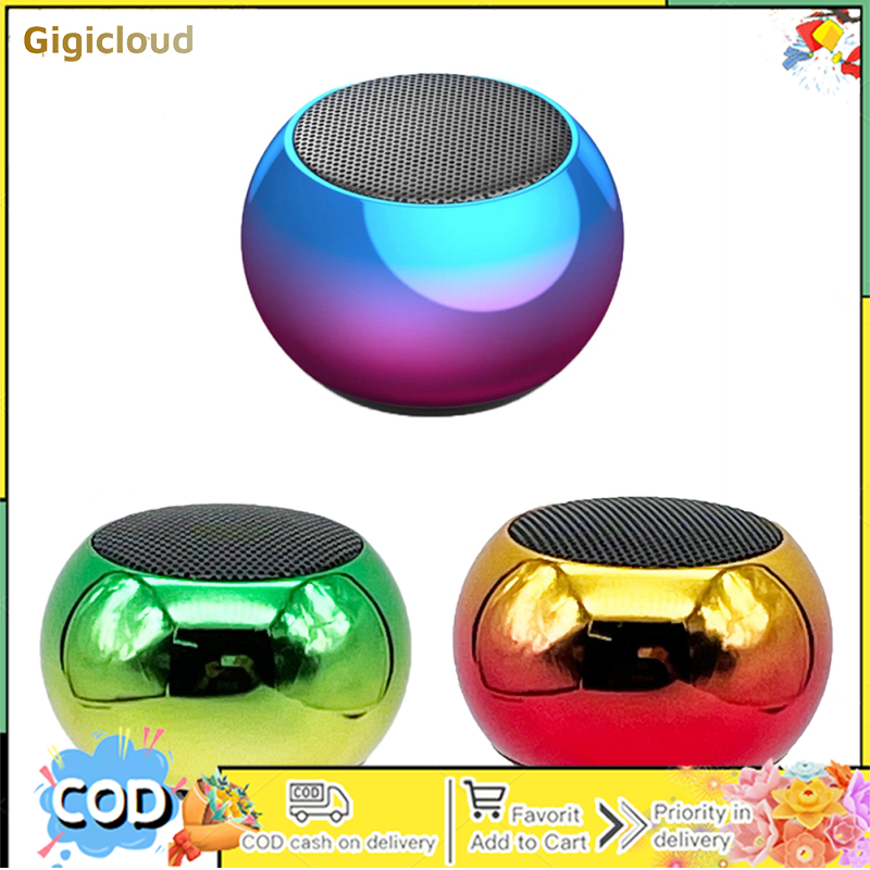 Wireless Bluetooth-compatible Speaker Small Subwoofer Portable Outdoor Mini Audio Compatible For Ios / Android