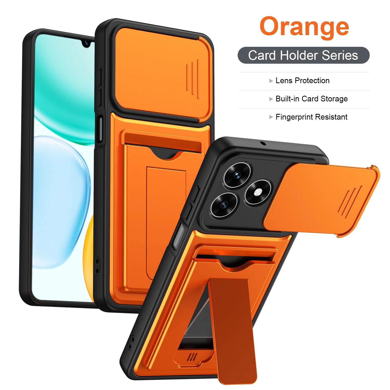 For Honor X5d Plus Case Honor X5d Cover Honor X5C Plus x5c Phone Case Card Slot Wallet Matte Skin Case bracket Silicone Cover - Image 4