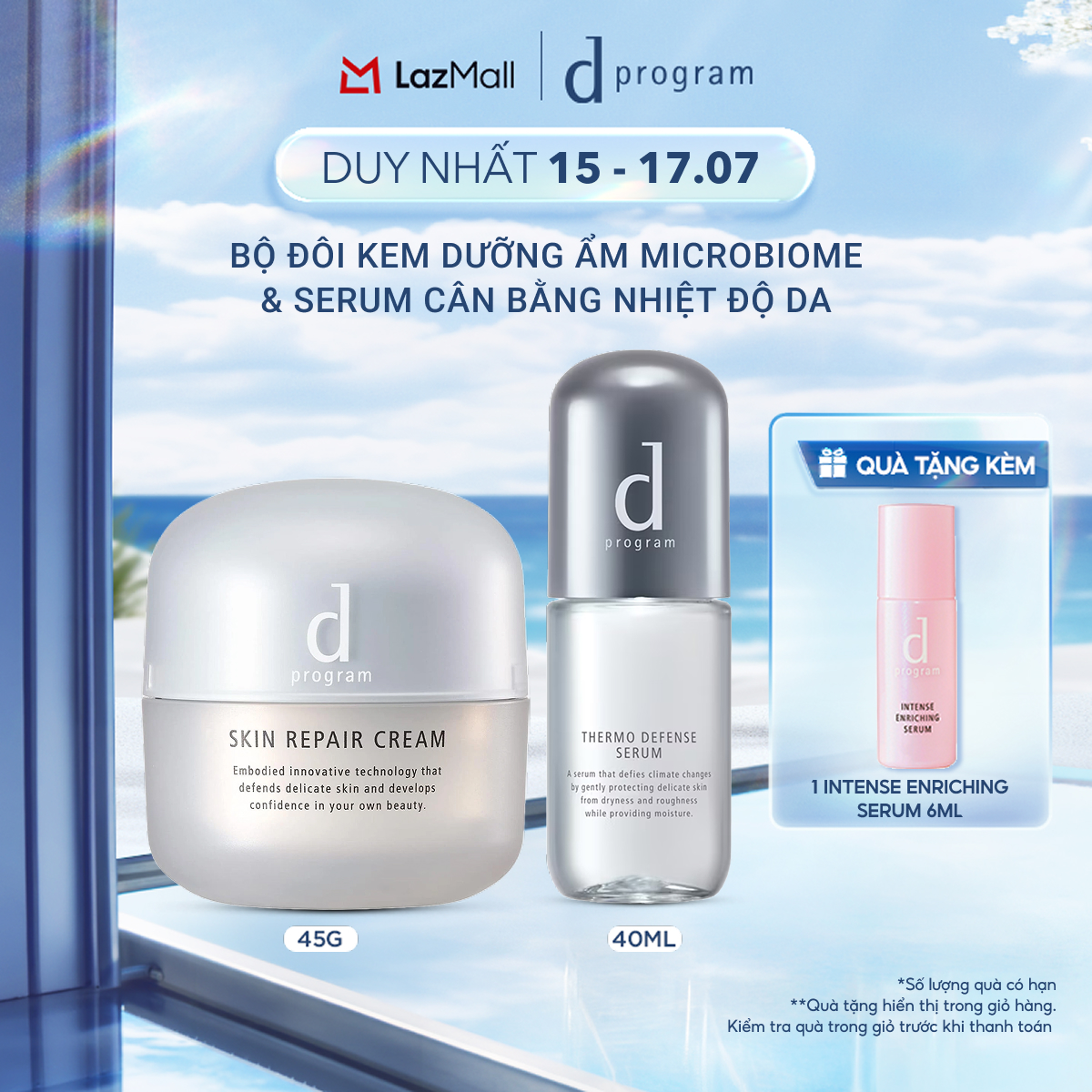 Combo Skin Repair Cream 45g + Thermo Serum 40ml