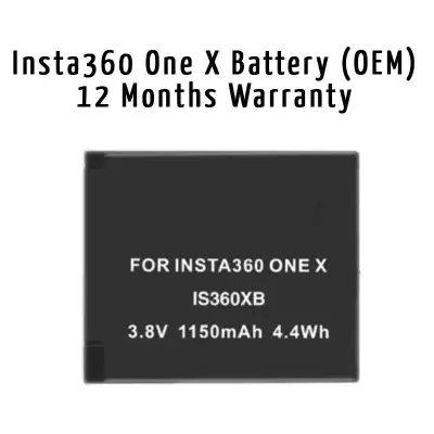 Insta360 One X Battery (OEM) 12 Months Warranty