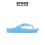 Dép Xỏ Ngón Nữ Crocs Platform Tie Dye Classic - Oxygen