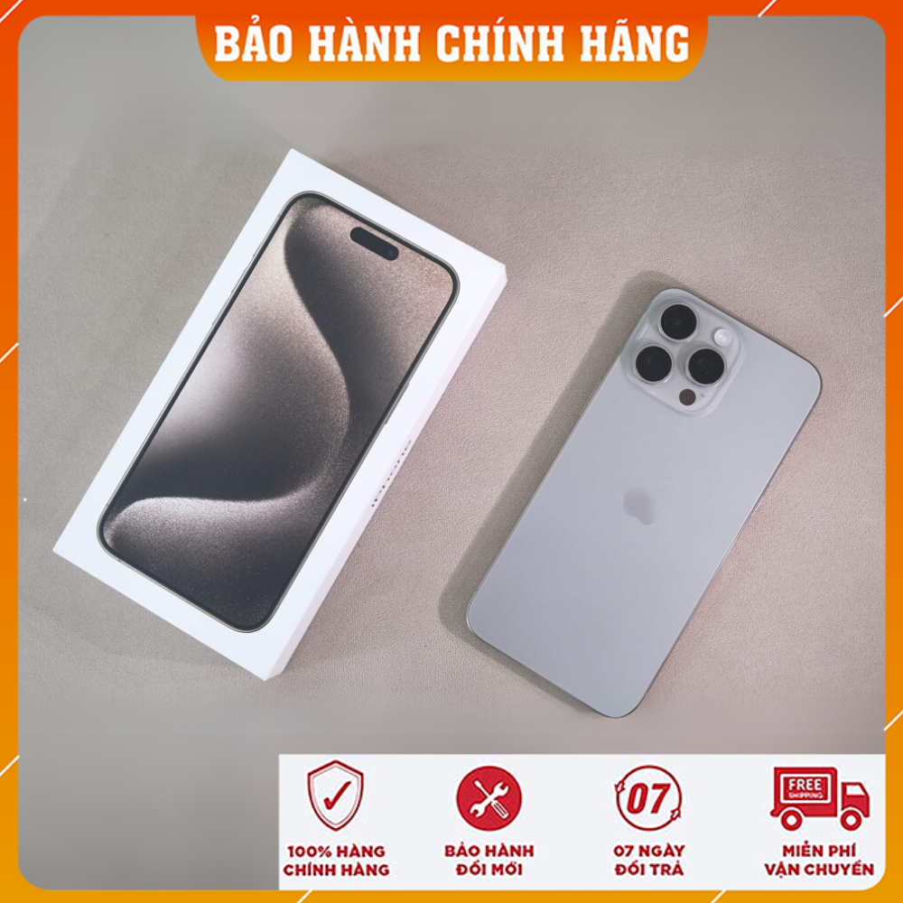 Voucher Sở hữu lPhone 15 Pro Max 512Gb - Hàng Chính Hãng