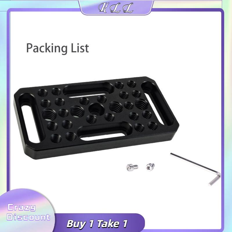 KLL Chuyển đổi pho mát Tấm máy ảnh tấm cho railblocks dovetails ngắn que cho máy ảnh lồng Giàn Khoan Mở Rộng Gắn