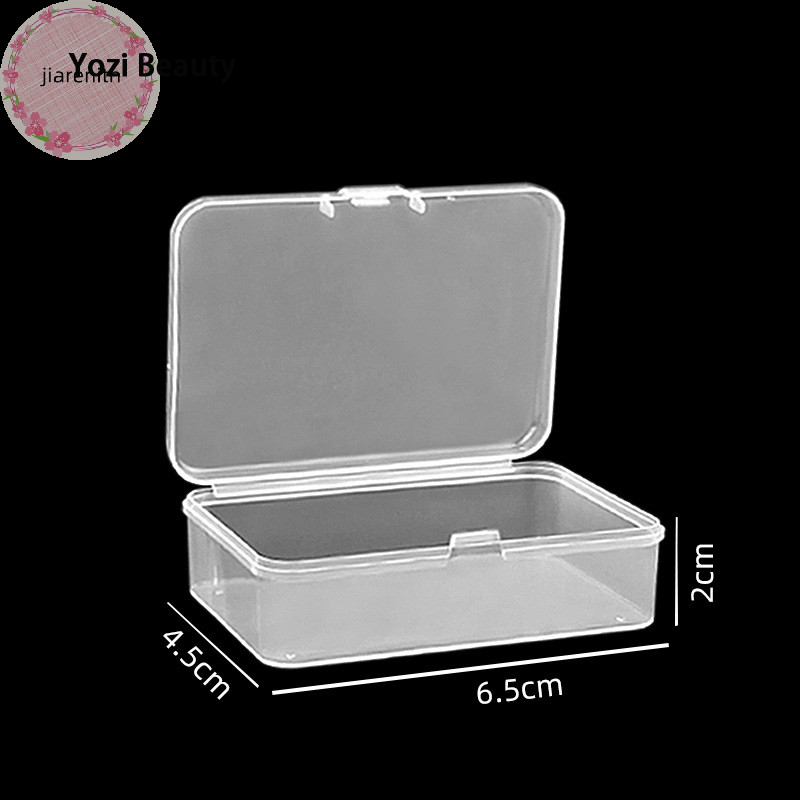 Canon PP transparent box, rectangular flip storage box, square packaging box, bubble wrap box, circular accessory organizer, product packaging ราคา 5 บาท*ส่งฟรี