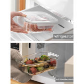 North Moon Glass Airtight Lunch Box Food Container