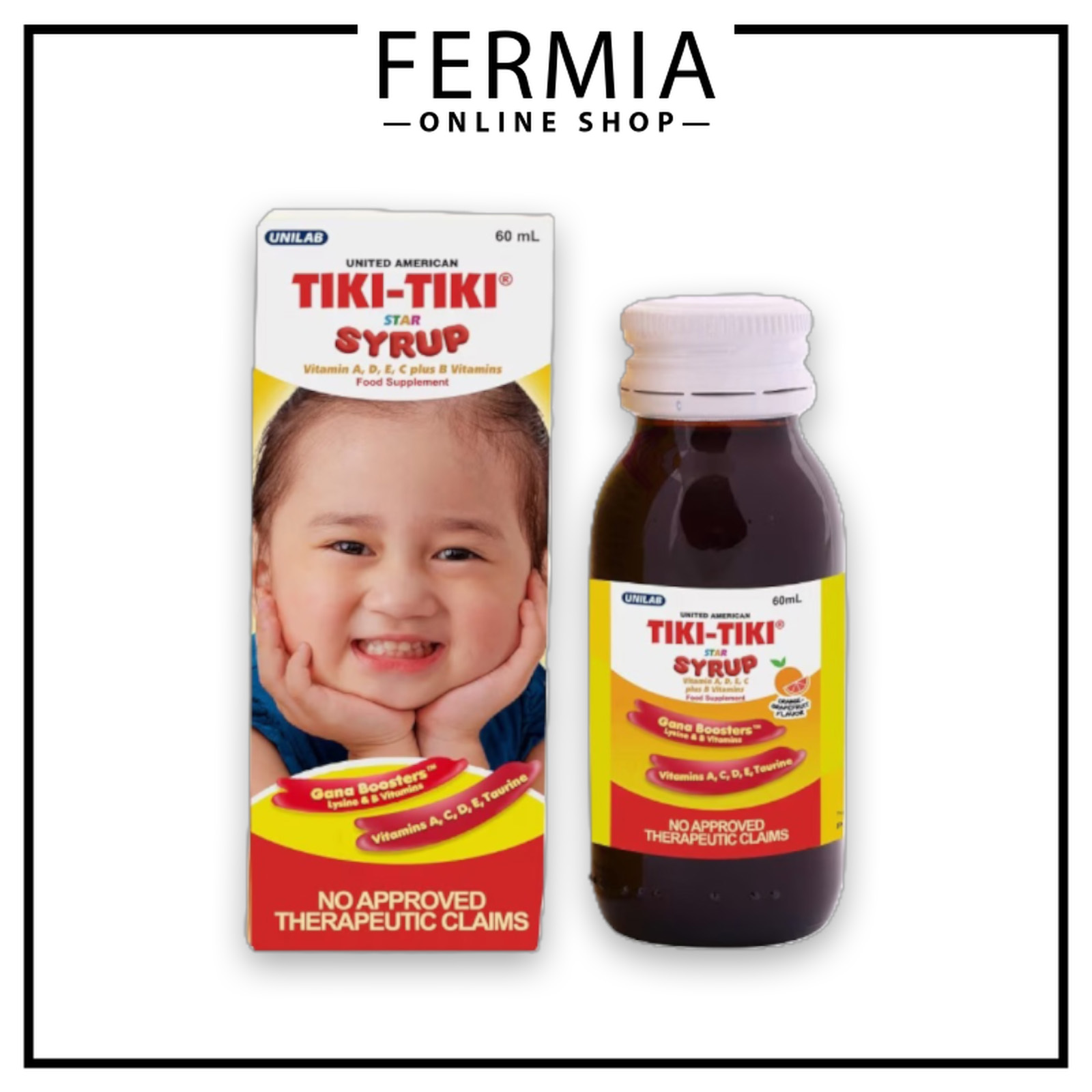 Tiki-Tiki Plus Drops & Star Syrup 15ML/30ML/ 60ML/120ML