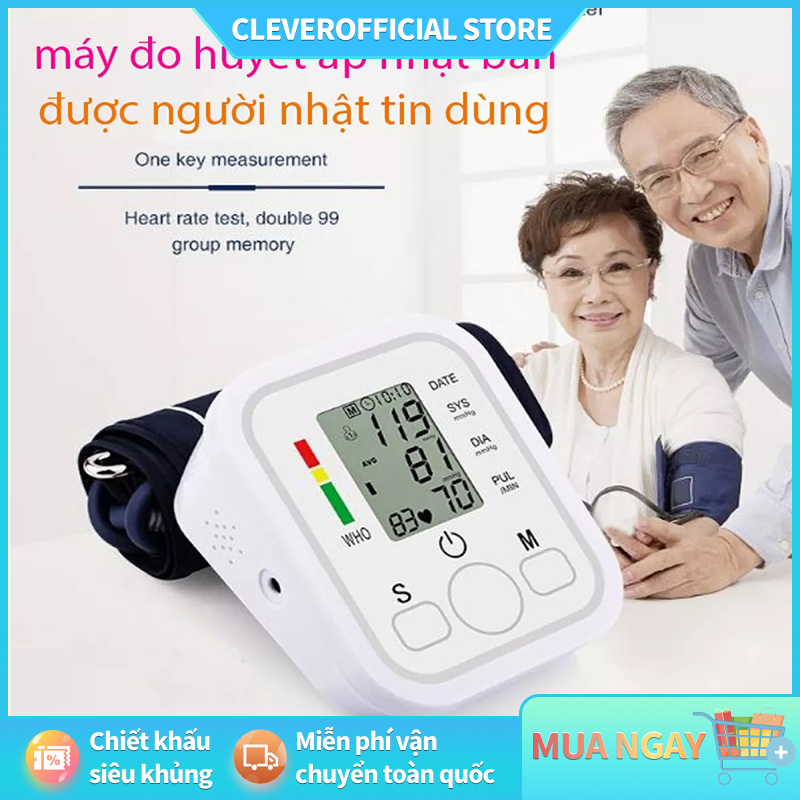 🐬Máy đo huyết áp Arm Style 2 mẫu mã to đẹp-Máy đo huyết áp bắp tay Sinoheart