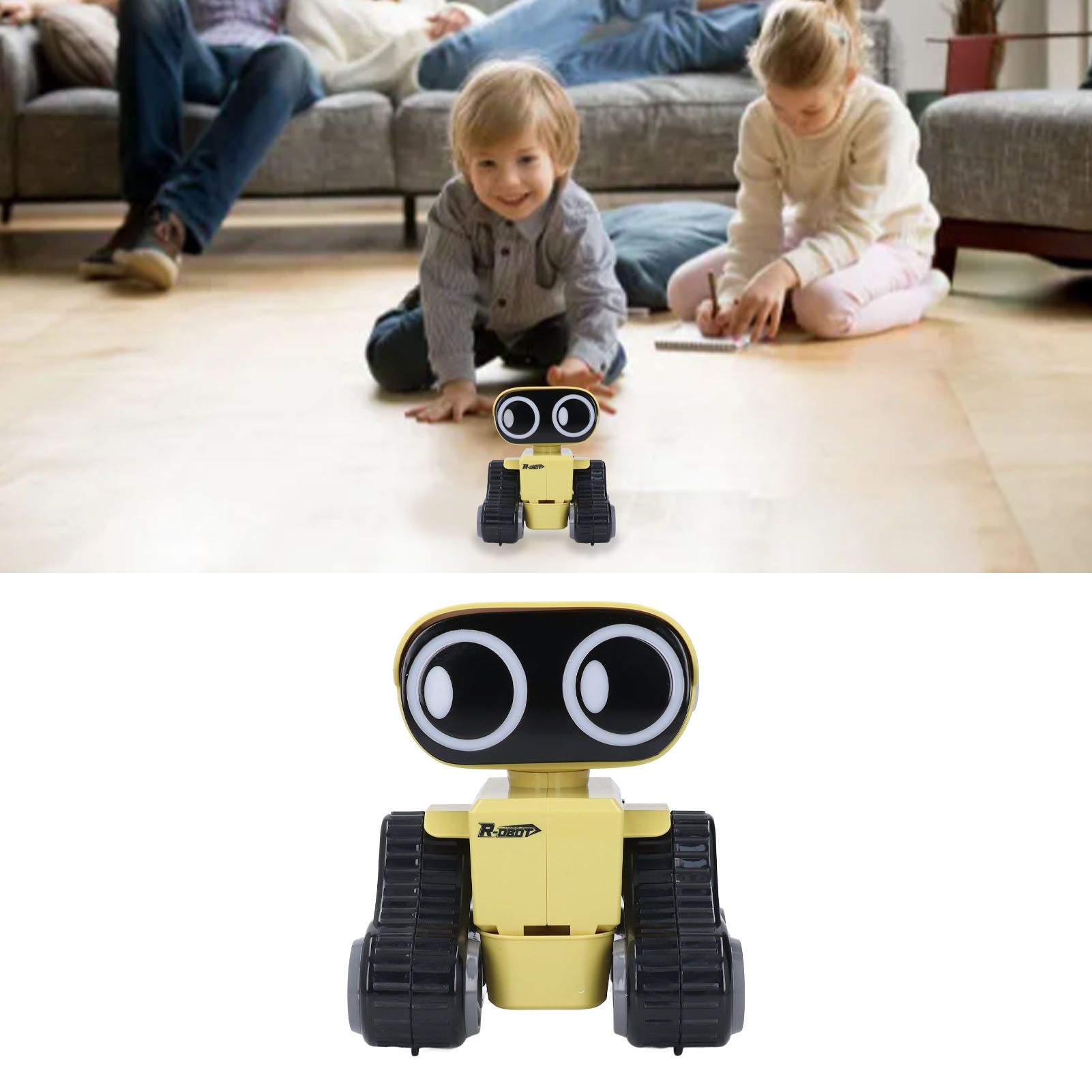Đồ chơi robot 500mAh sáng mắt robot điều khiển từ xa cho giải trí