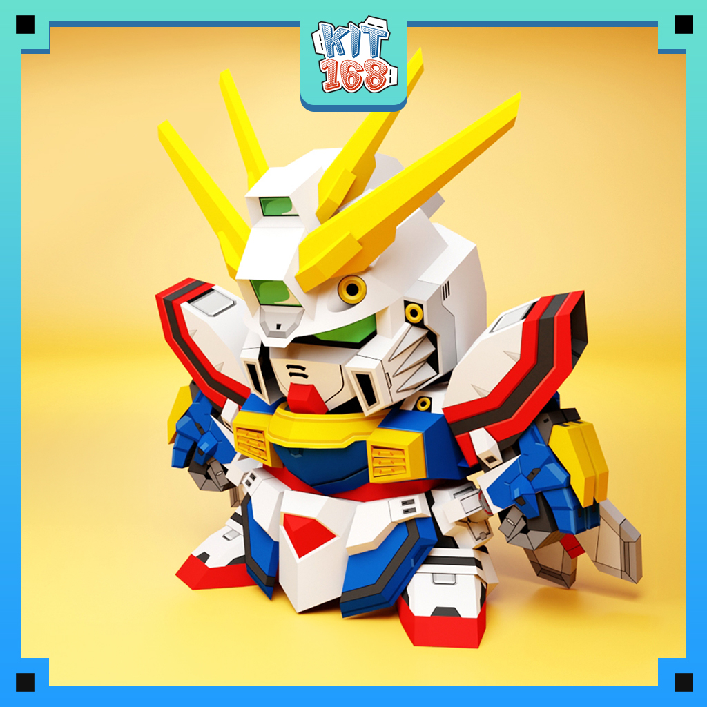 Mô hình giấy Anime Game Robot SD God Gundam