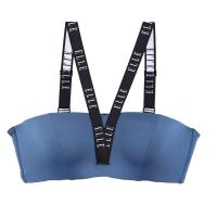 ELLE lingerie  ยกทรงแบบครึ่งเต้า ดีไซน์สายบ่าไขว้ด้านหน้า (Molded bra) มีให้เลือก 9 สี  รุ่น - LB4615